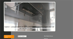 Desktop Screenshot of hightech-lackspanndecken.com